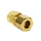 Thrifco Plumbing No. 66 5/16 Inch x 1/8 Inch Lead-Free Brass Compression FIP Adapte 4401354 - alternate 3